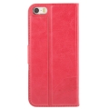 Чехол книжка Kalaideng Oscar для iPhone SE / 5S / 5 розовый magenta
