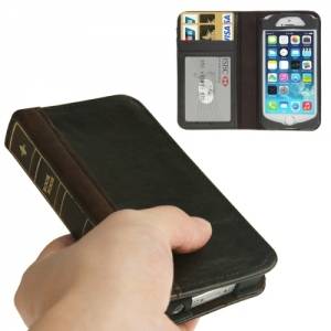 Купить чехол книжку для iPhone 5 / 5S ретро дизайн в стиле BookBook