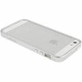 Бампер ultra slim LinearEX для iPhone  SE / 5S / 5 с пленкой в комплекте (белый)