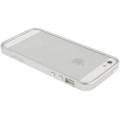Бампер ultra slim LinearEX для iPhone  SE / 5S / 5 с пленкой в комплекте (белый)