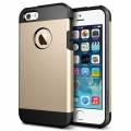 Чехол Tough Armor case с усиленной защитой для iPhone 5/5S/SE (золотистый)