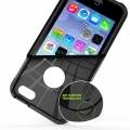 Чехол Tough Armor case с усиленной защитой для iPhone 5/5S/SE (черный)