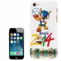Накладка 2014 Brazil World Cup Football Club для iPhone SE / 5S / 5 вид 2