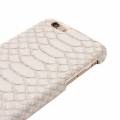 Чехол накладка Snakeskin для iPhone SE/5S/5 под кожу змеи (Бежевый)