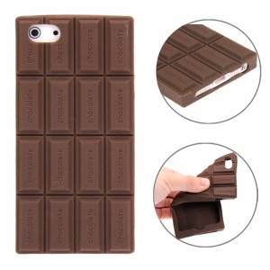 Купить силиконовый чехол для iPhone 5 / 5S в форме шоколада в магазине