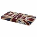 Накладка с британским флагом для iPhone 5 / 5S - UK flag с надписью "Keep calm and carry on"