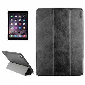 Купить кожаный чехол Enkay для iPad Air 2 с обложкой 3 секции черный