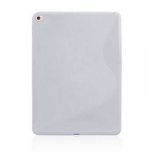 Купить силиконовый TPU чехол накладка для iPad Air 2 / iPad 6 - S-Line белый