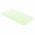 Ультратонкая накладка 0,3мм для iPhone 6/6S прозрачная матовая (зеленая)