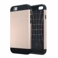 Чехол накладка Slim Armor case для iPhone 6/6S с усиленной защитой (Gold)