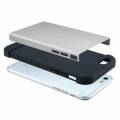 Чехол накладка Slim Armor case для iPhone 6/6S с усиленной защитой (Silver)