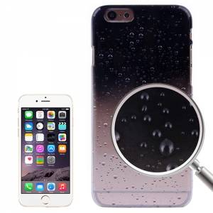 Купить чехол накладка с каплями Raindrops для iPhone 6/6S прозрачно-черный