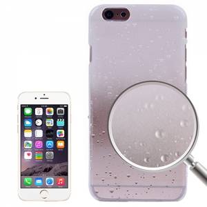 Купить чехол накладка с каплями Raindrops для iPhone 6/6S прозрачно-белый