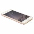 Прозрачный матовый тонкий чехол для iPhone 6 / 6S Baseus Slim-Pro Case (Red)