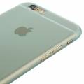 Прозрачный матовый тонкий чехол для iPhone 6 / 6S Baseus Slim-Pro Case (Blue)