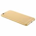 Прозрачный матовый тонкий чехол для iPhone 6 / 6S Baseus Slim-Pro Case (Gold)