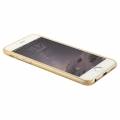 Прозрачный матовый тонкий чехол для iPhone 6 / 6S Baseus Slim-Pro Case (Gold)