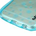 Чехол с ушками для iPhone 6 / 6S Wlons Cat Style 3D с ремешком (Blue)