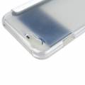 Кожаный чехол книжка для iPhone 6 Plus / 6+ с окошком для дисплея (белый) 1.0