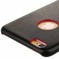 Ультратонкий кожаный чехол накладка для iPhone 6 / 6S Baseus 1mm Thin Case (Black)