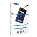 Универсальный водонепроницаемый защитный чехол SOCOOLE WPC-003 для iPhone X / 8 / 8 Plus / 8+ / 7 / 6S / 6 Plus / Samsung Galaxy S3 / S4 / S5 / S6 / Note 4 / Note 3 / Note 2 и др. смартфонов до 6" (голубой)