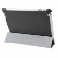 Чехол для iPad-2, iPad 3, iPad 4 тонкий с 4-х секционной обложкой (черный)