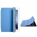 Smart cover для iPad mini 2 / 3 / 4 полиуретановая обложка (голубой)