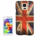 Чехол накладка для Samsung Galaxy Galaxy S5 / i9600 с флагом Англии Retro UK Flag
