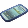 Противоударный комбинированный чехол для Samsung Galaxy S3 / i9300 с пленкой 3 в 1 (Blue)