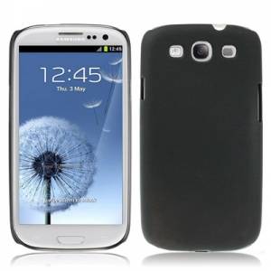 Купить чехол накладка Soft Touch для Samsung Galaxy S3 / i9300 (Black)
