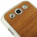 Чехол с деревянным принтом для Samsung Galaxy S3 / i9300 (Brown)