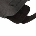 Универсальный кожаный чехол карман для Samsung Galaxy S3 / S4 / S5 / S6 / S7,  Note 2 / N7100 / i9220 с кармашком для наушников (черный)