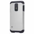 Чехол накладка Tough Armor case с усиленной защитой для Samsung Galaxy S5 / G900 (серый)