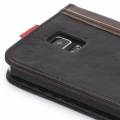 BookBook для Samsung Galaxy Note 4 кожаный винтажный чехол книжка с разъемами для карточек (коричневый)