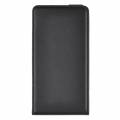 Кожаный чехол блокнот для Samsung Galaxy Note 4 с вертикальным флипом (черный)