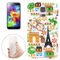 Гелевый чехол для Samsung Galaxy S5 / G900 "France Style"  