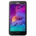 Гелевый чехол накладка для Samsung Galaxy Note 4 / N910 (черная)