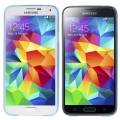 Тонкая накладка 0,3мм для Samsung Galaxy S5 mini / G800 (матовая прозрачно-голубая)