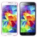 Тонкая накладка 0,3мм для Samsung Galaxy S5 mini / G800 (матовая прозрачно-розовая)