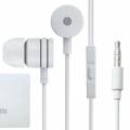 Гарнитура Xiaomi Piston Stereo In-Ear с микрофоном и регулятором громкости для iPhone / iPad / Xiaomi / Samsung Galaxy / HTC / Sony / Huawei (белая)