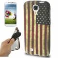 Чехол с флагом США для Samsung Galaxy S4 / S IV / i9500 (USA flag)