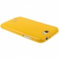 Гелевый чехол Mercury для Samsung Galaxy Note 2 / N7100 (желтый)
