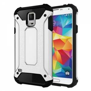 Купить противоударный чехол Tough Armor Ver.2 для Samsung Galaxy S5 / S V / i9600 с усиленной защитой (Silver) в интернет-магазине