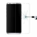Защитное 3D стекло для Samsung Galaxy S8 / G9500 с закругленными краями 0.3мм 9H Full Screen прозрачное (Transparent)
