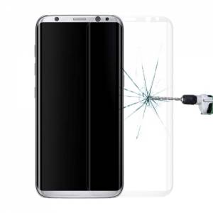 Купить защитное 3D стекло для Samsung Galaxy S8+ / G9550 с закругленными краями 0.3мм 9H Full Screen прозрачное (Transparent)
