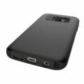 Противоударный защитный чехол для Samsung Galaxy S7 / G930 Simple Brushed PC+TPU (Black)