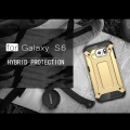 Противоударный чехол Tough Armor Ver.2 для Samsung Galaxy S6 / G920 с усиленной защитой (золотистый)