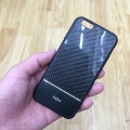 Карбоновый чехол Kajsa для iPhone 6/6S Carbon series, Black