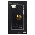 Карбоновый чехол накладка BMW для iPhone 7 / 8 M-Collection Aluminium&Carbon Hard Black, BMHCP7MDCB