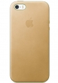 Чехол в стиле Apple Case для iPhone SE / 5S / 5 под оригинал с логотипом (золотистый)